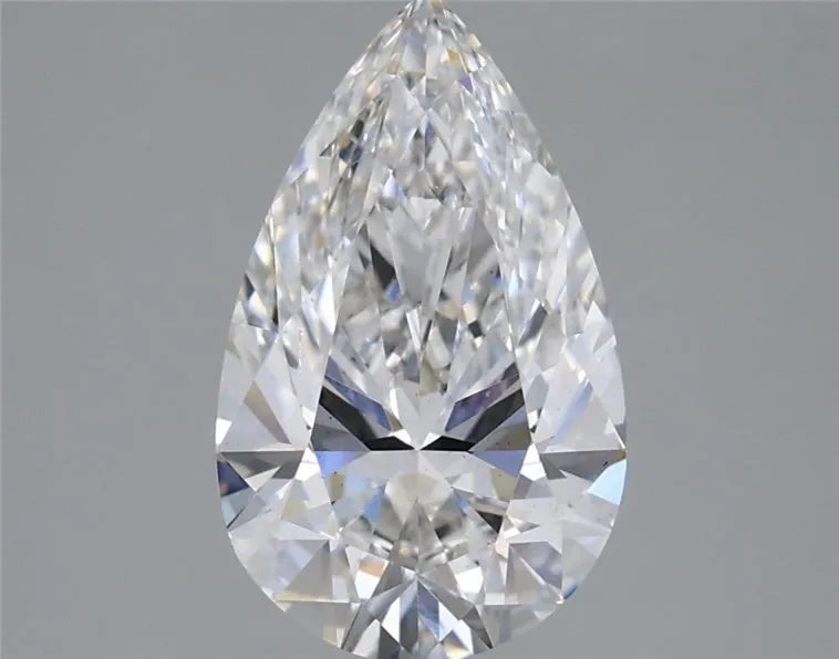 2.15ct Pear Lab Grown Diamond (Colour F, Clarity VS2, IGI Certified)