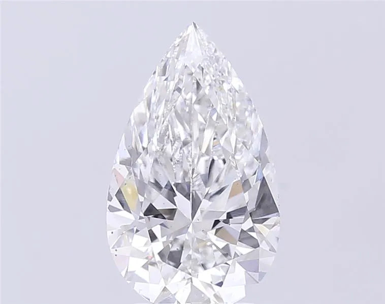 3.09ct Pear Lab Grown Diamond (Colour E, Clarity VS2, IGI Certified)