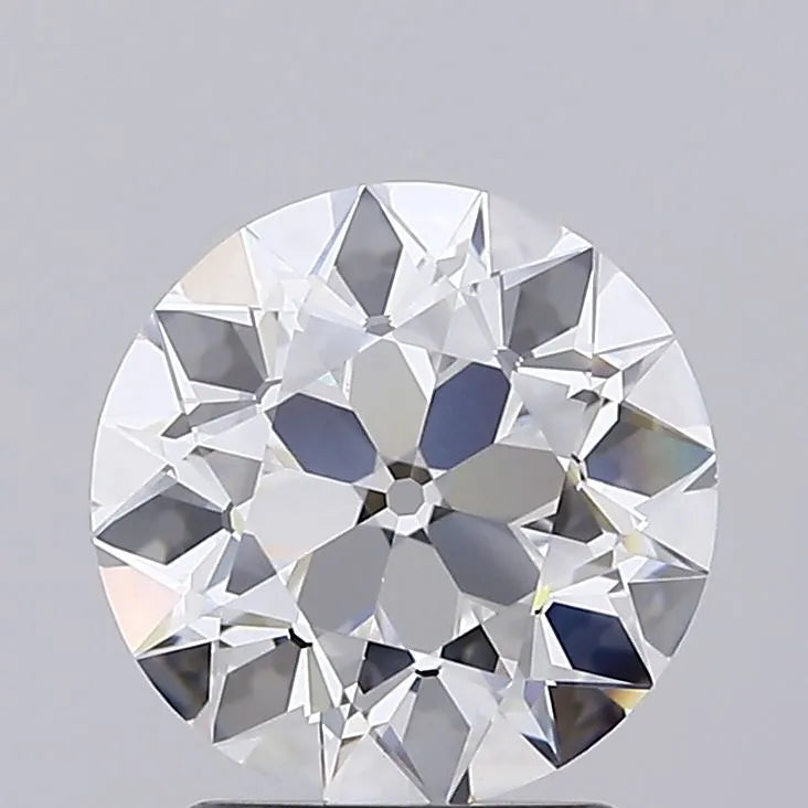 2.22ct European cut Lab Grown Diamond (Colour E, Clarity VVS2, IGI)