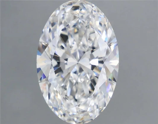 5.60ct Oval Lab Grown Diamond (Colour E, Clarity VS1, IGI Certified)