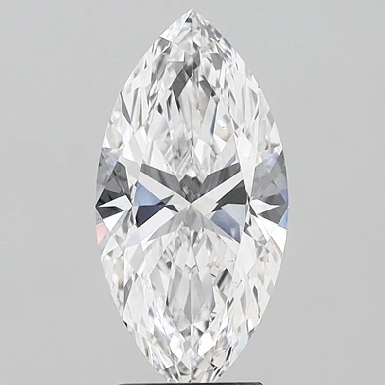 2.73ct Marquise Lab Grown Diamond (Colour E, Clarity VS2, IGI Certified)