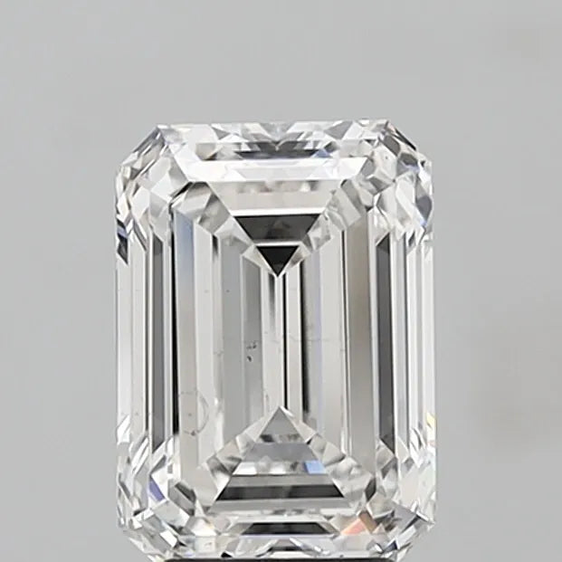 4.00ct Emerald Lab Grown Diamond (Colour F, Clarity VS1, IGI Certified)