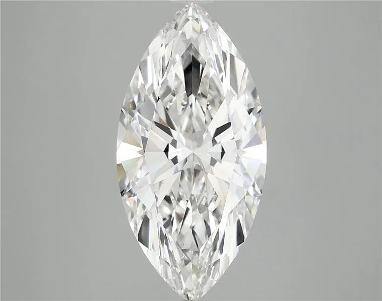 3.79ct Marquise Lab Grown Diamond (Colour F, Clarity VS2, IGI Certified)