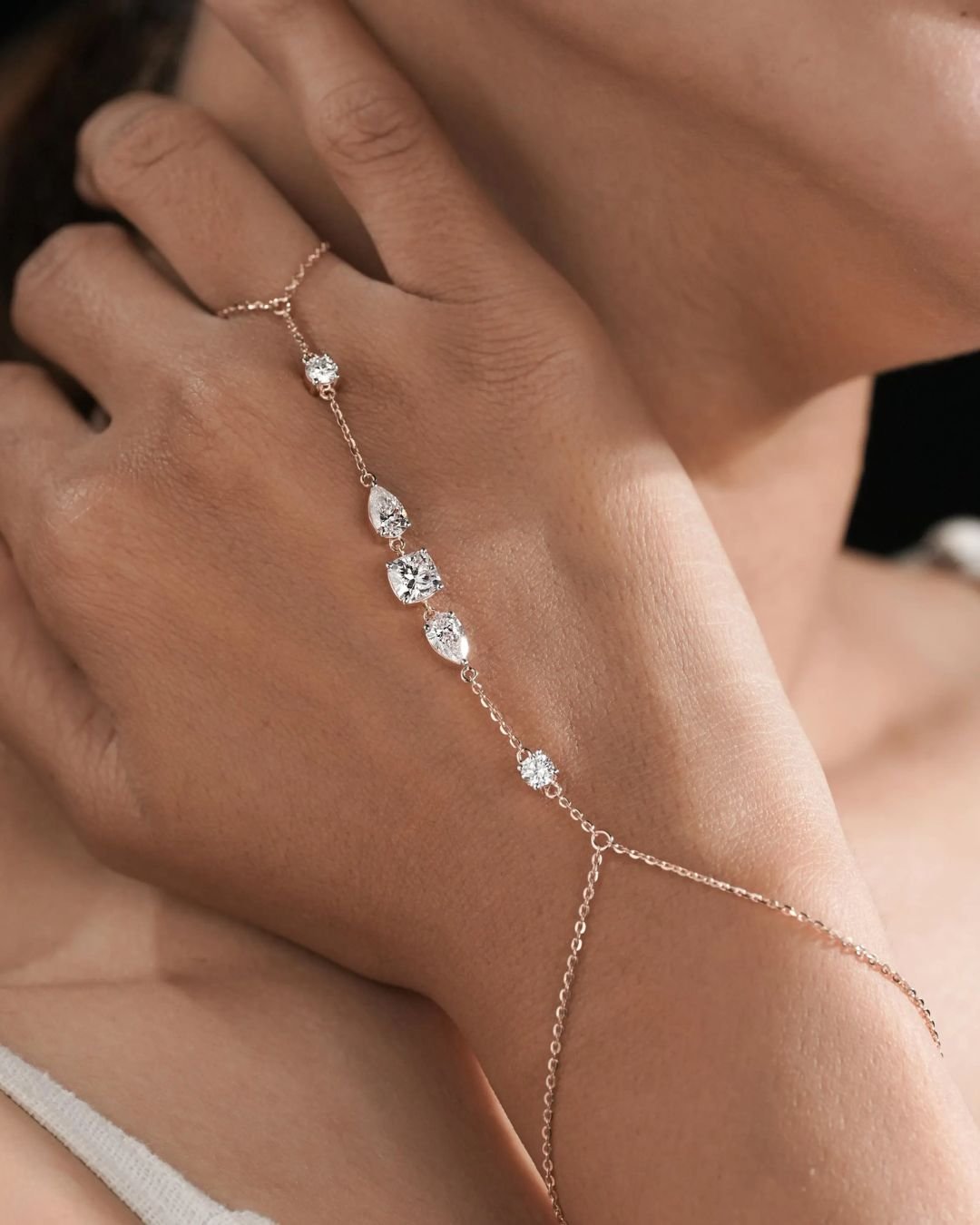 Multi Shape Hand Harness Bracelet