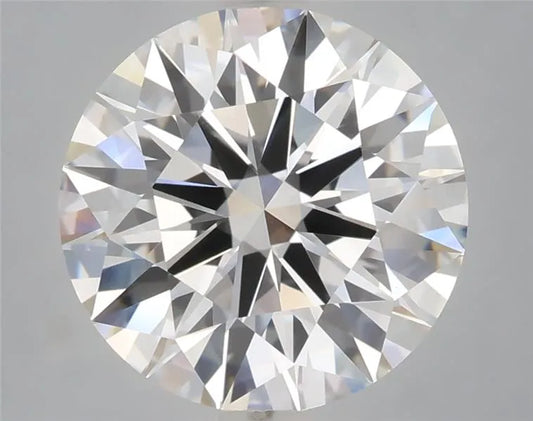 3.02ct Round Lab Grown Diamond (Colour D, Clarity VVS2, Cut EX, IGI Certified)