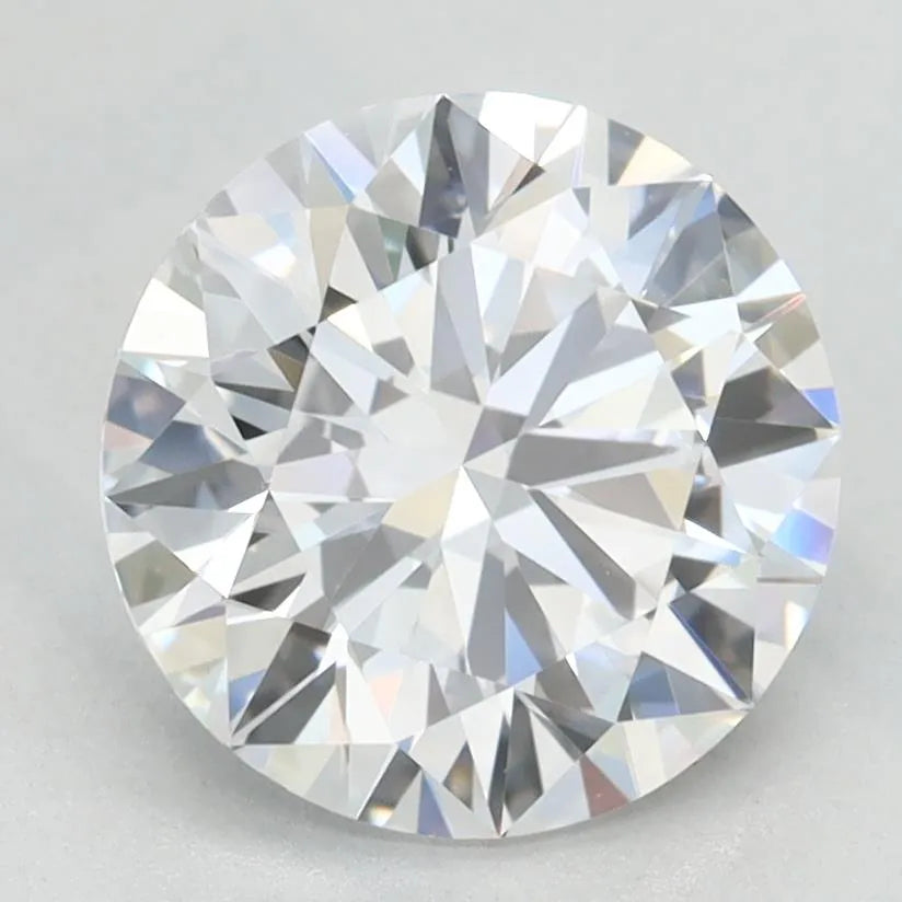 4.00ct Round Lab Grown Diamond (Colour D, Clarity IF, Cut EX, IGI Certified)