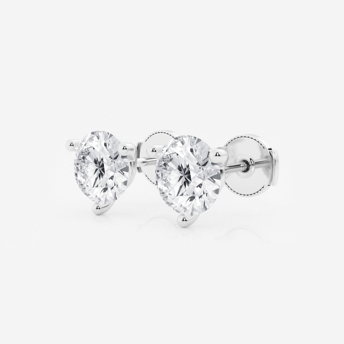 Amelia-Lab Grown Diamond Stud Earrings