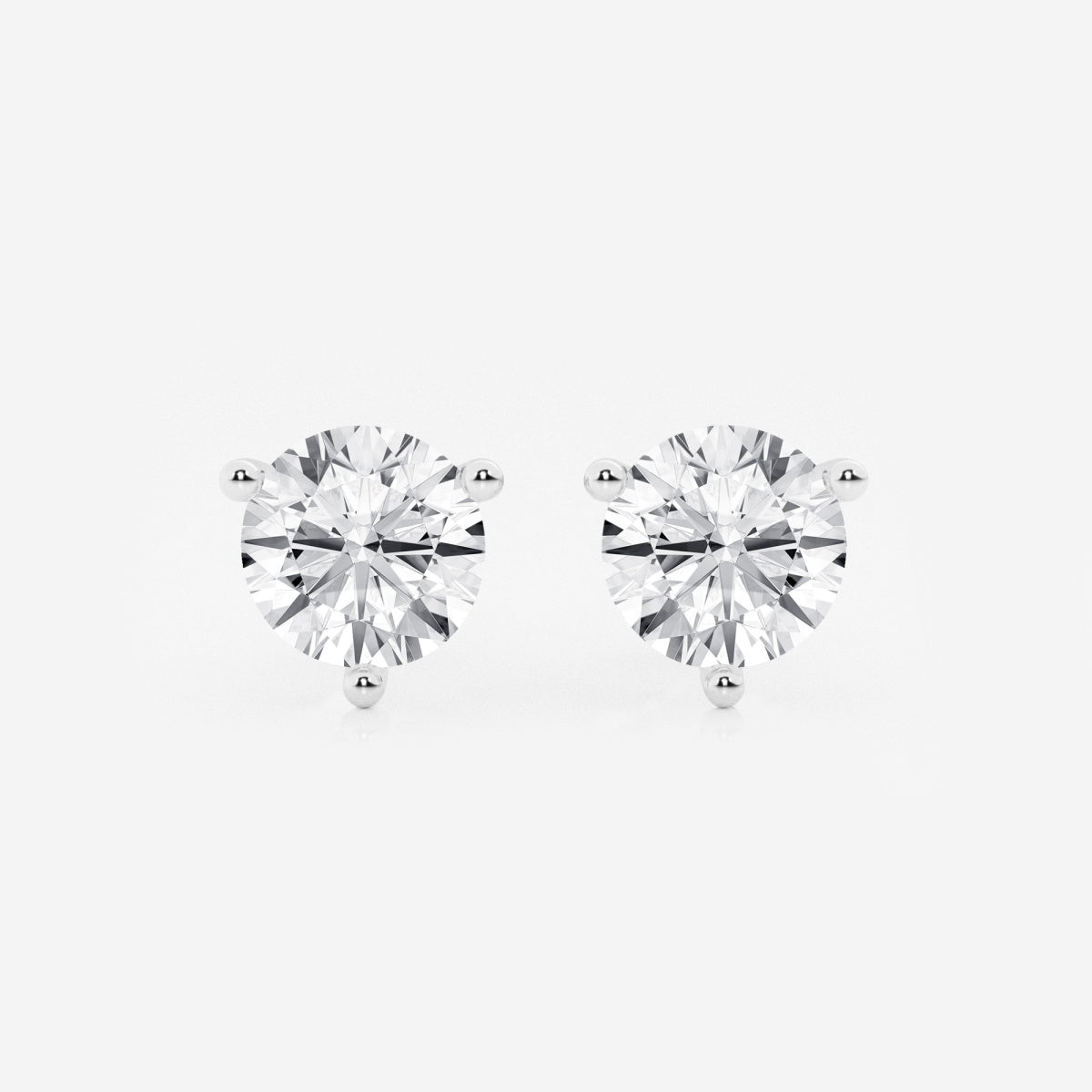 Amelia-Lab Grown Diamond Stud Earrings