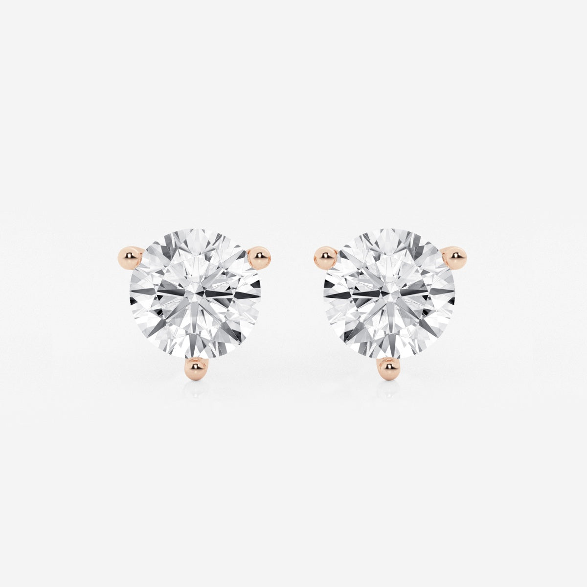 Amelia-Lab Grown Diamond Stud Earrings