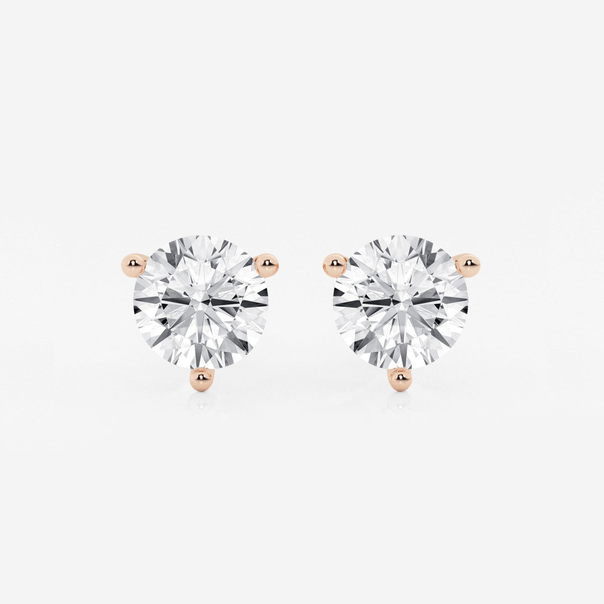 Amelia-Lab Grown Diamond Stud Earrings
