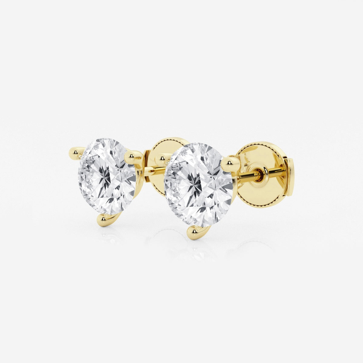 Amelia-Lab Grown Diamond Stud Earrings