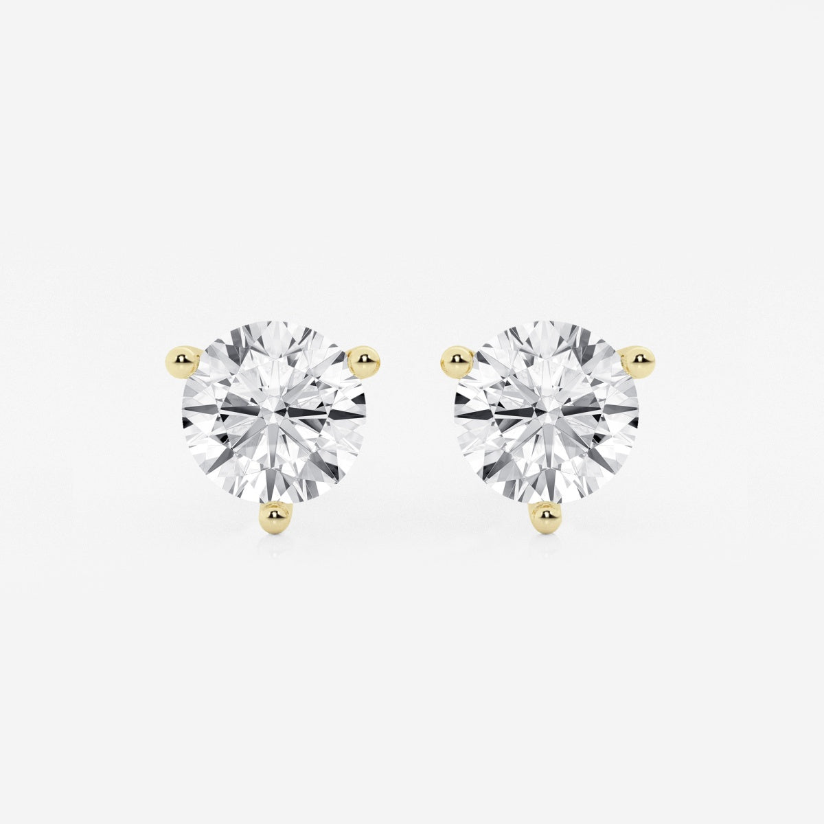 Amelia-Lab Grown Diamond Stud Earrings