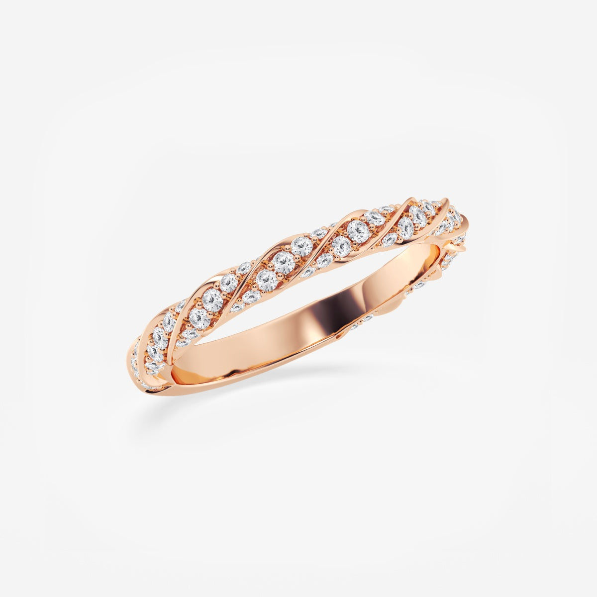 Arabelle - Modern Twist Design Wedding Ring