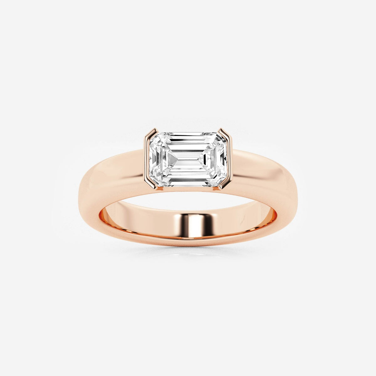 Emmy - Modern Heart Design Rings