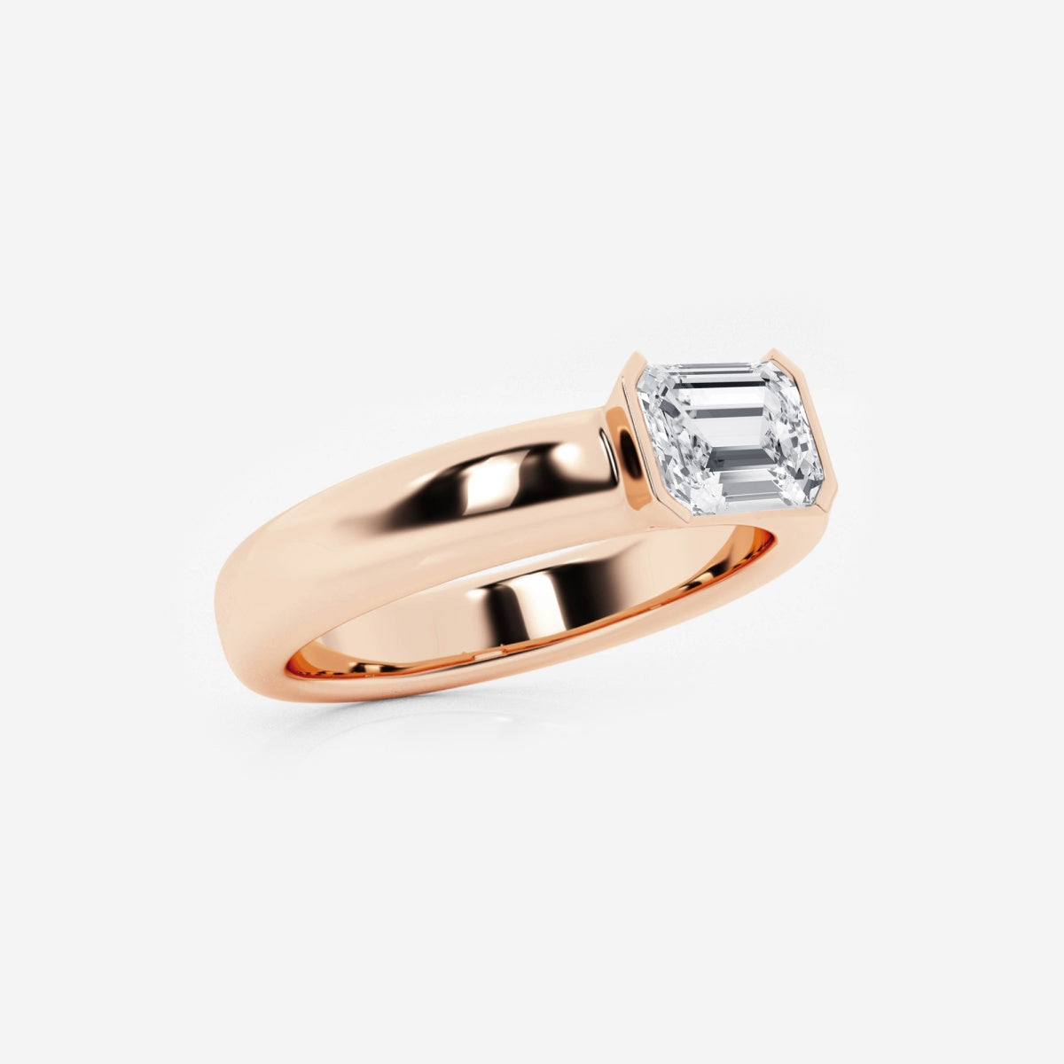 Emmy - Modern Heart Design Rings