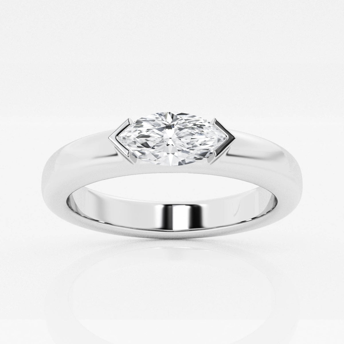 Emmy - Modern Heart Design Rings
