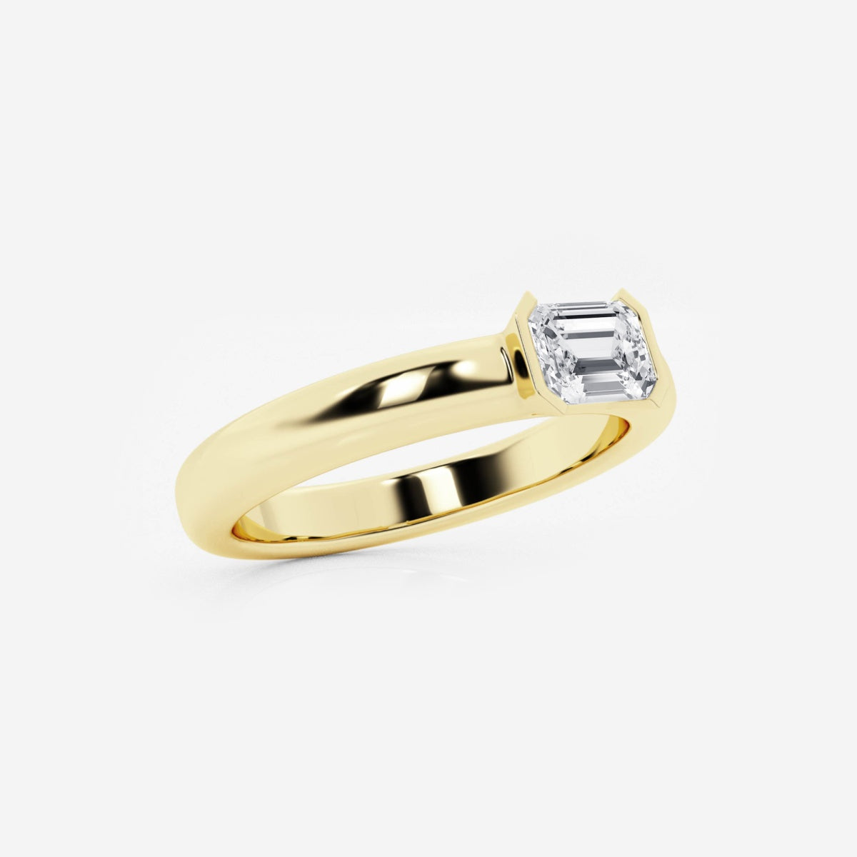 Emmy - Modern Heart Design Rings