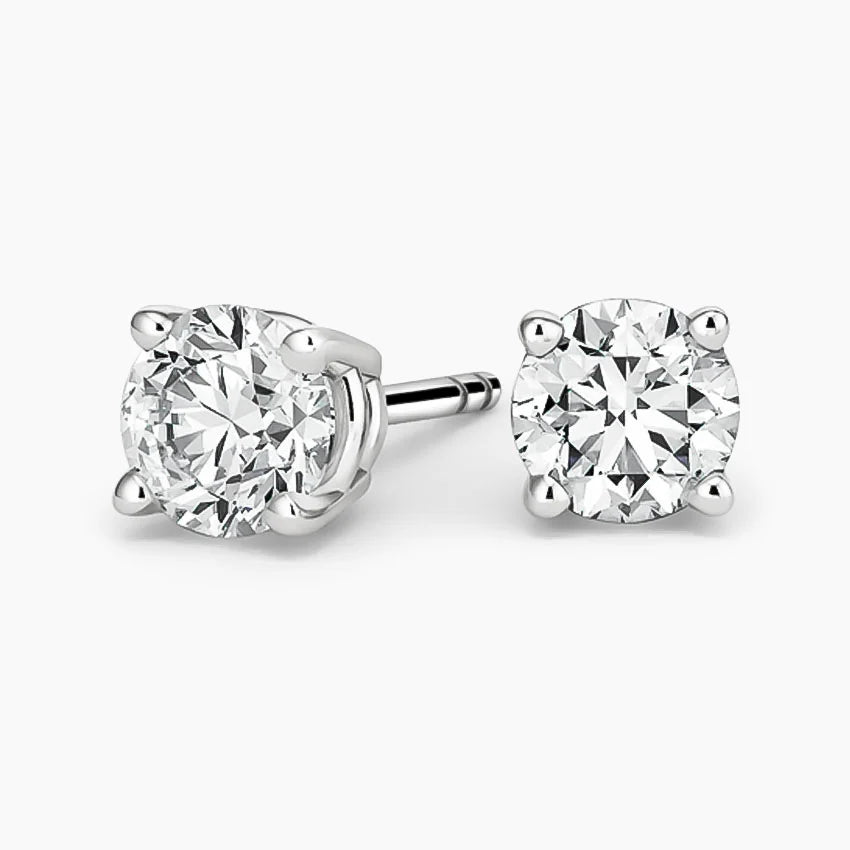 Moissanite Studs