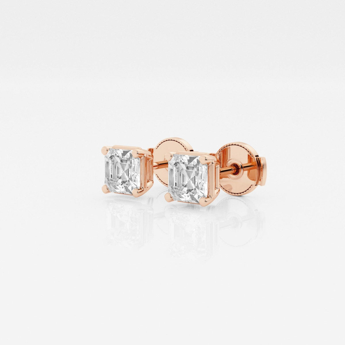 Eve - Classic Solitaire Design Earrings