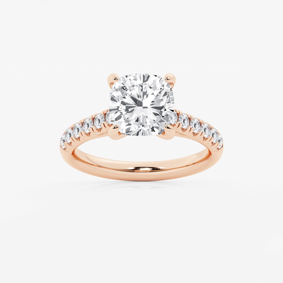 Estelle - French Pave Elegance Engagement Ring