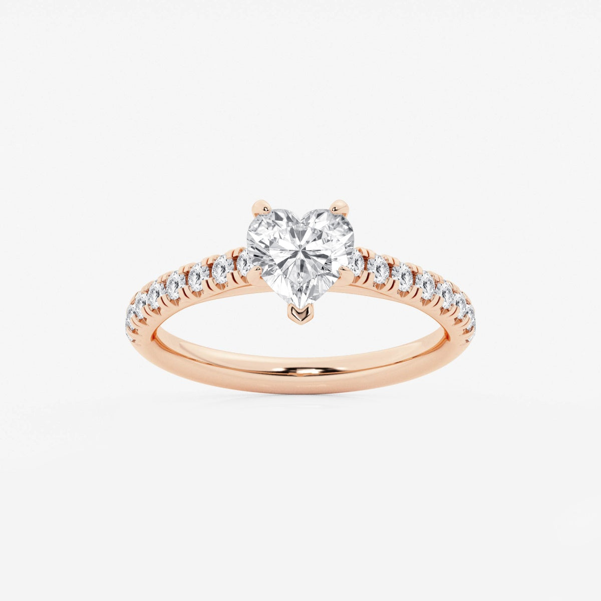 Estelle - French Pave Elegance Engagement Ring