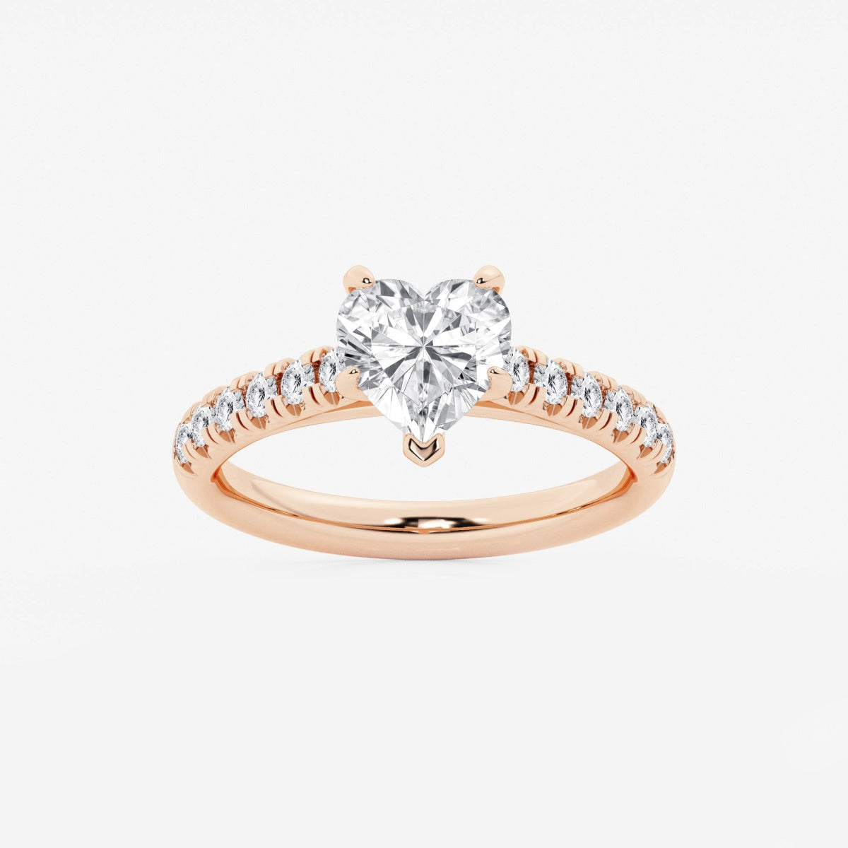 Estelle - French Pave Elegance Engagement Ring