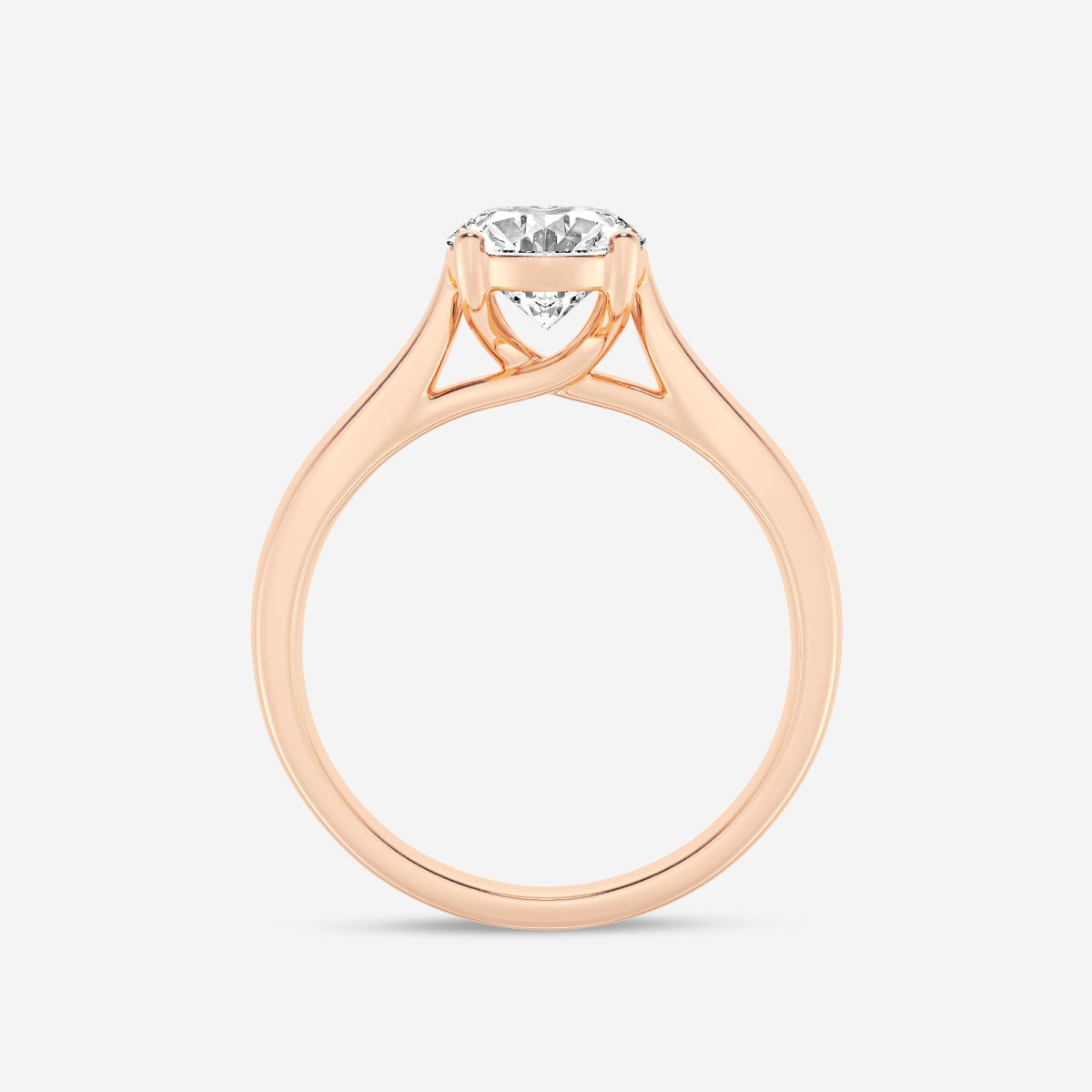 Harper - Trellis Solitaire Engagement Ring