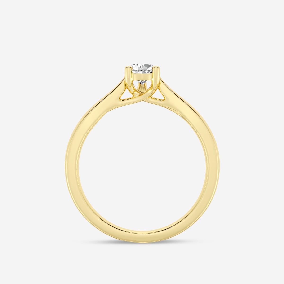 Harper - Trellis Solitaire Engagement Ring