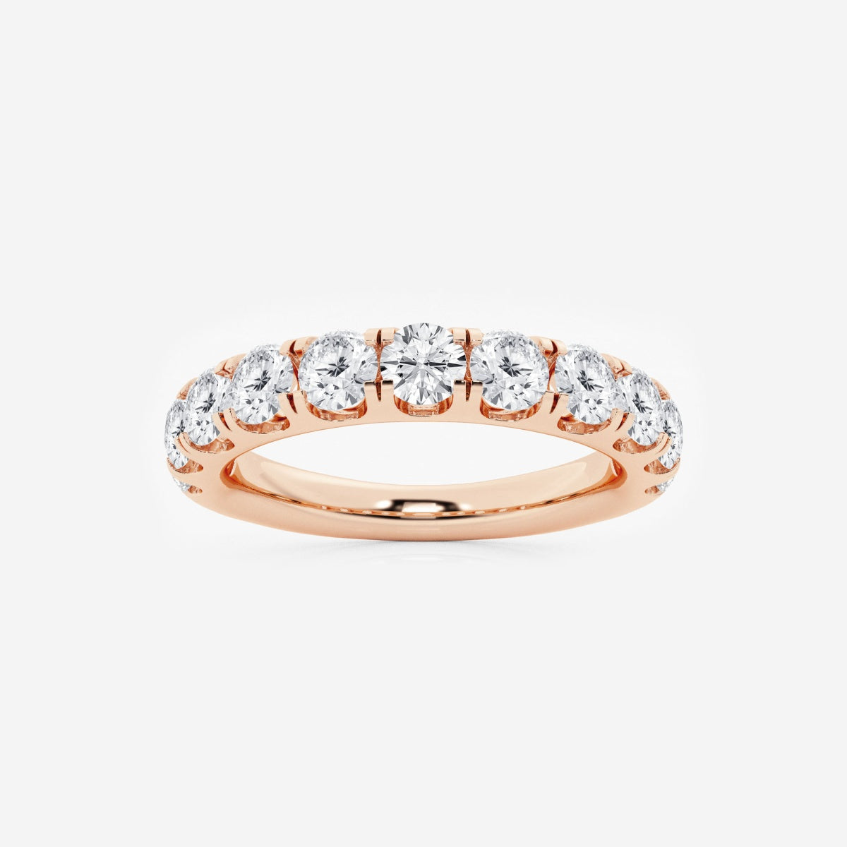 Kimberly - Eleven Stone Band Wedding Ring