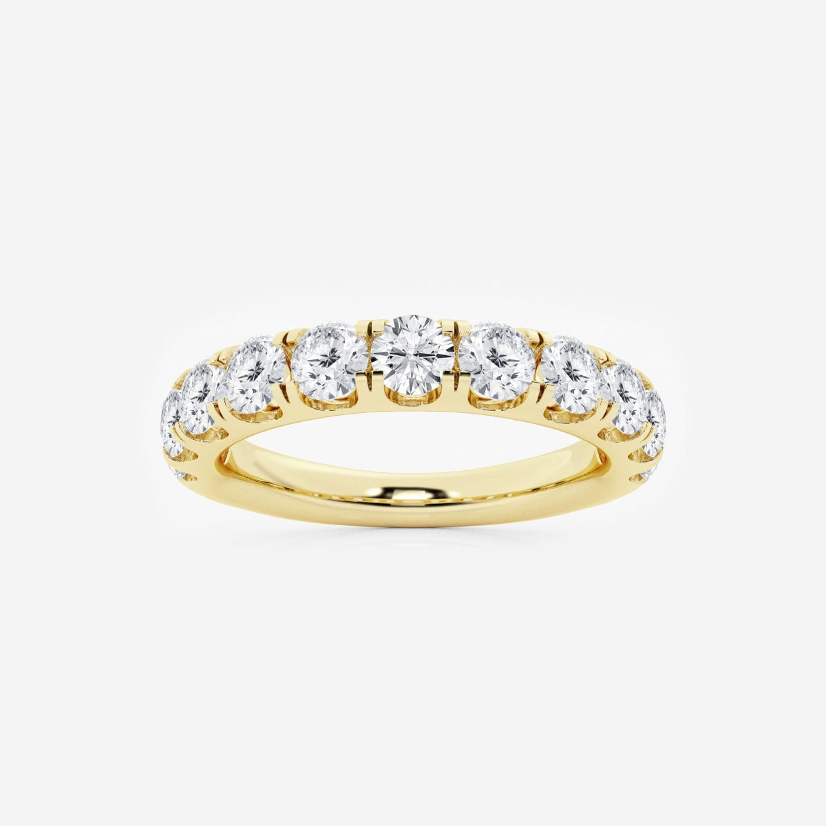 Kimberly - Eleven Stone Band Wedding Ring