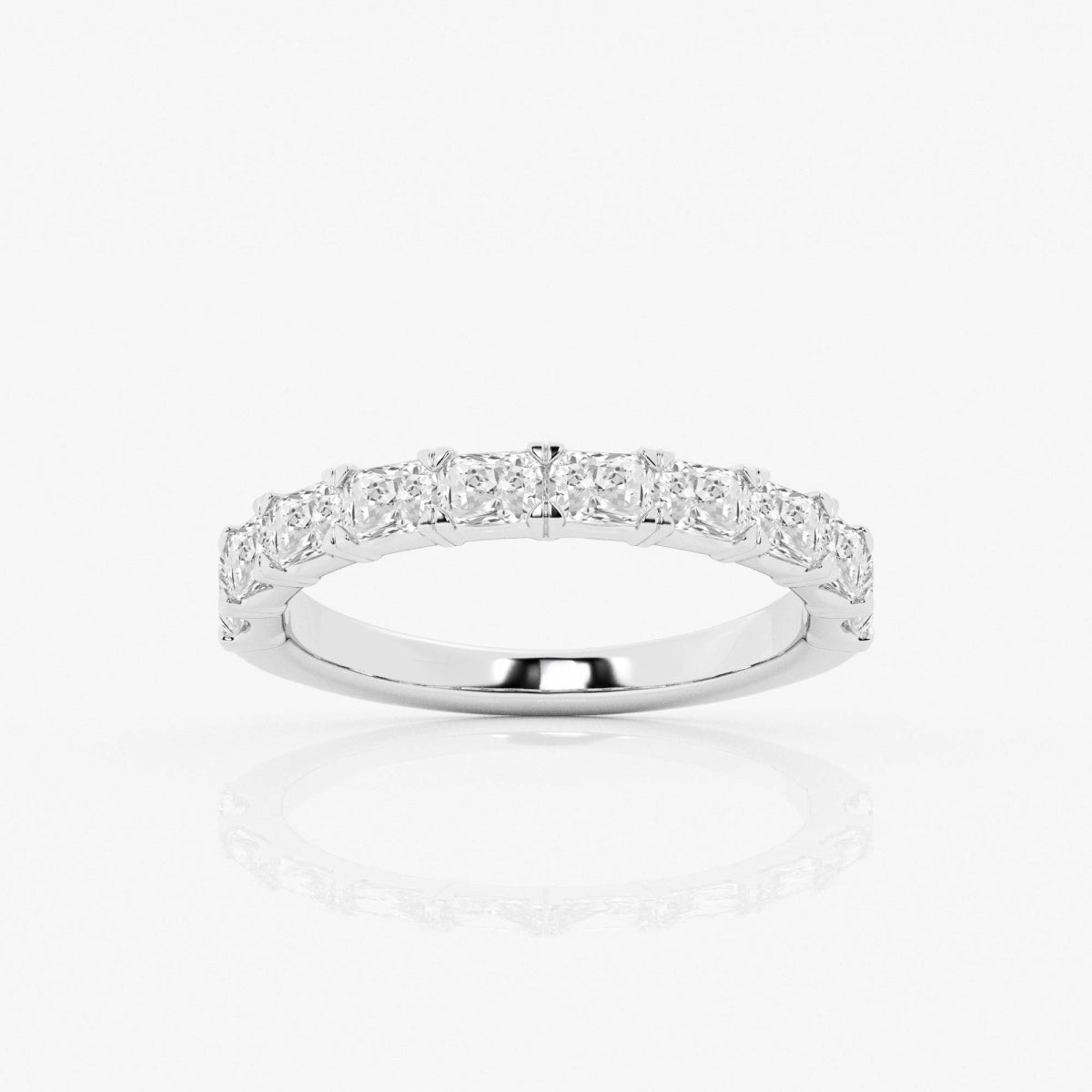 Juliana - Radiant East-West Style Wedding Ring
