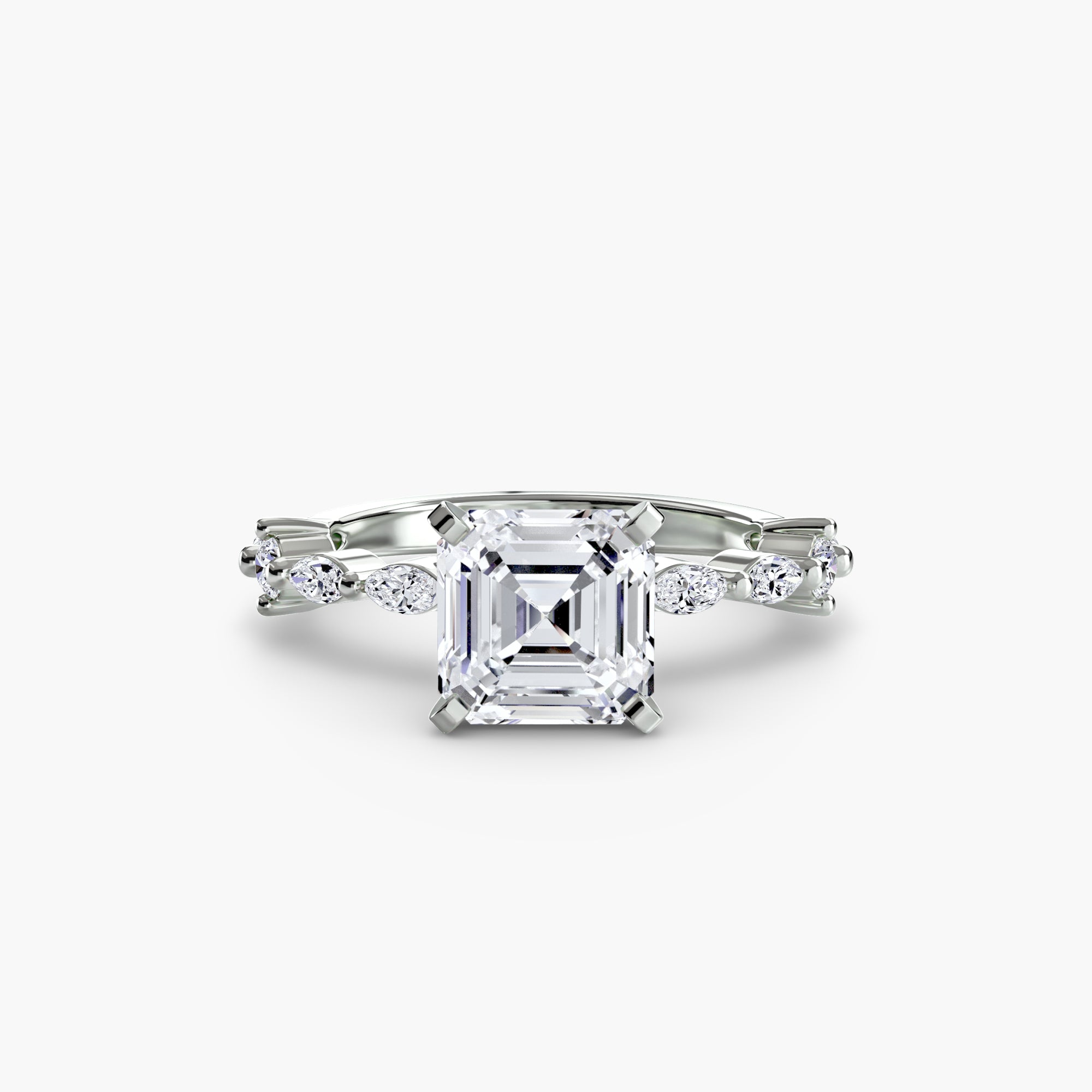 Solitaire with Eternity PavÃ©