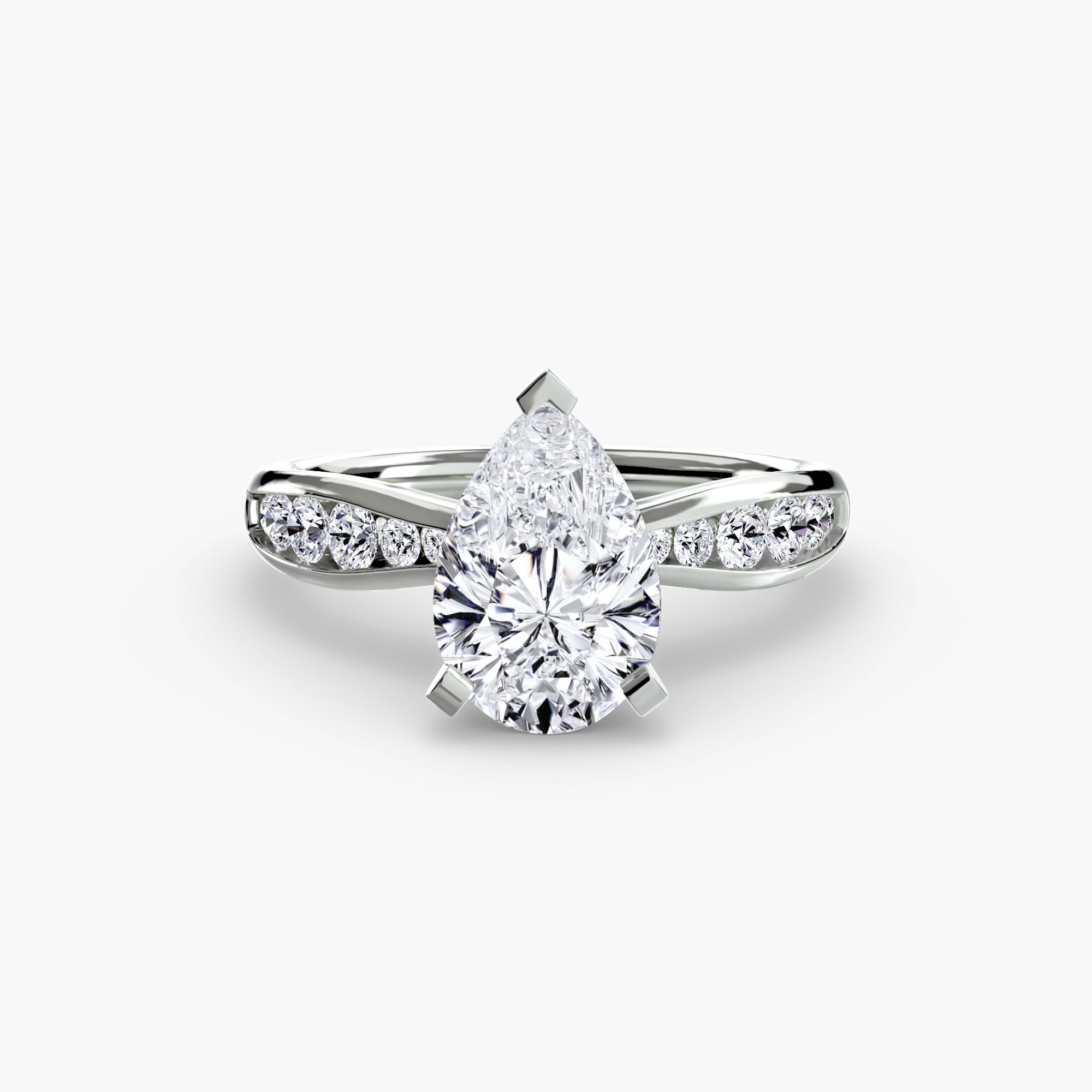 Solitaire with PavÃ© 3