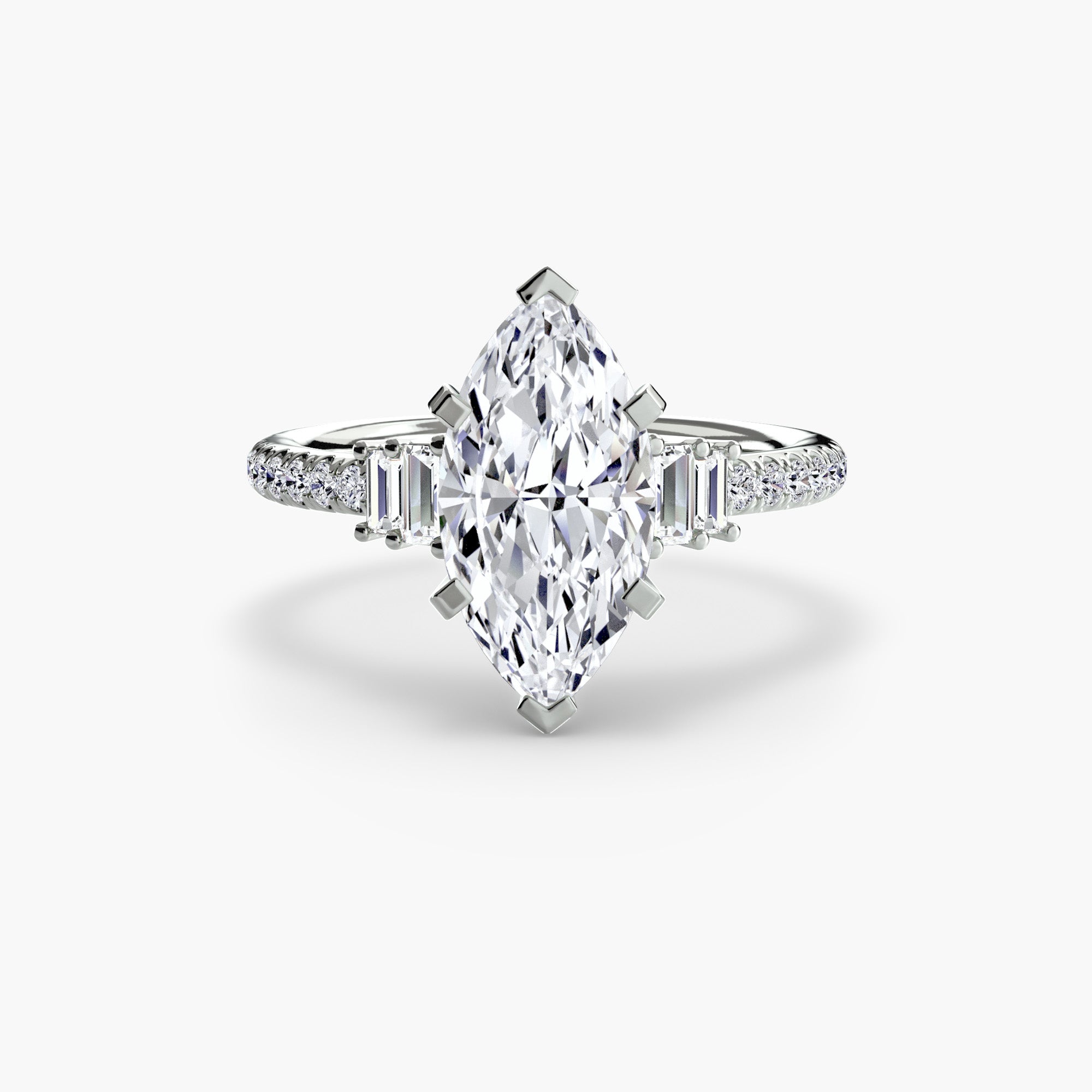 Solitaire with PavÃ© 4