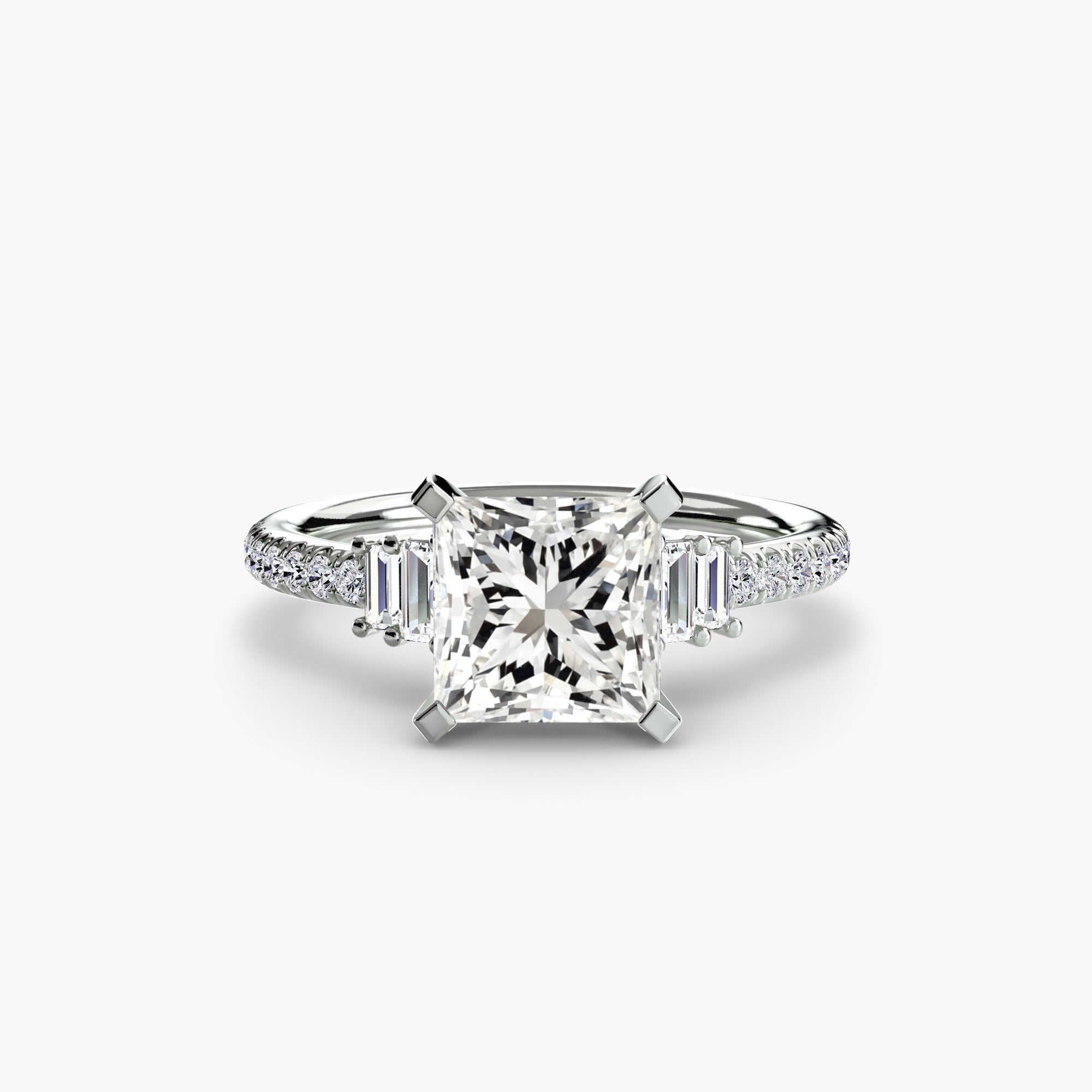 Solitaire with PavÃ© 4