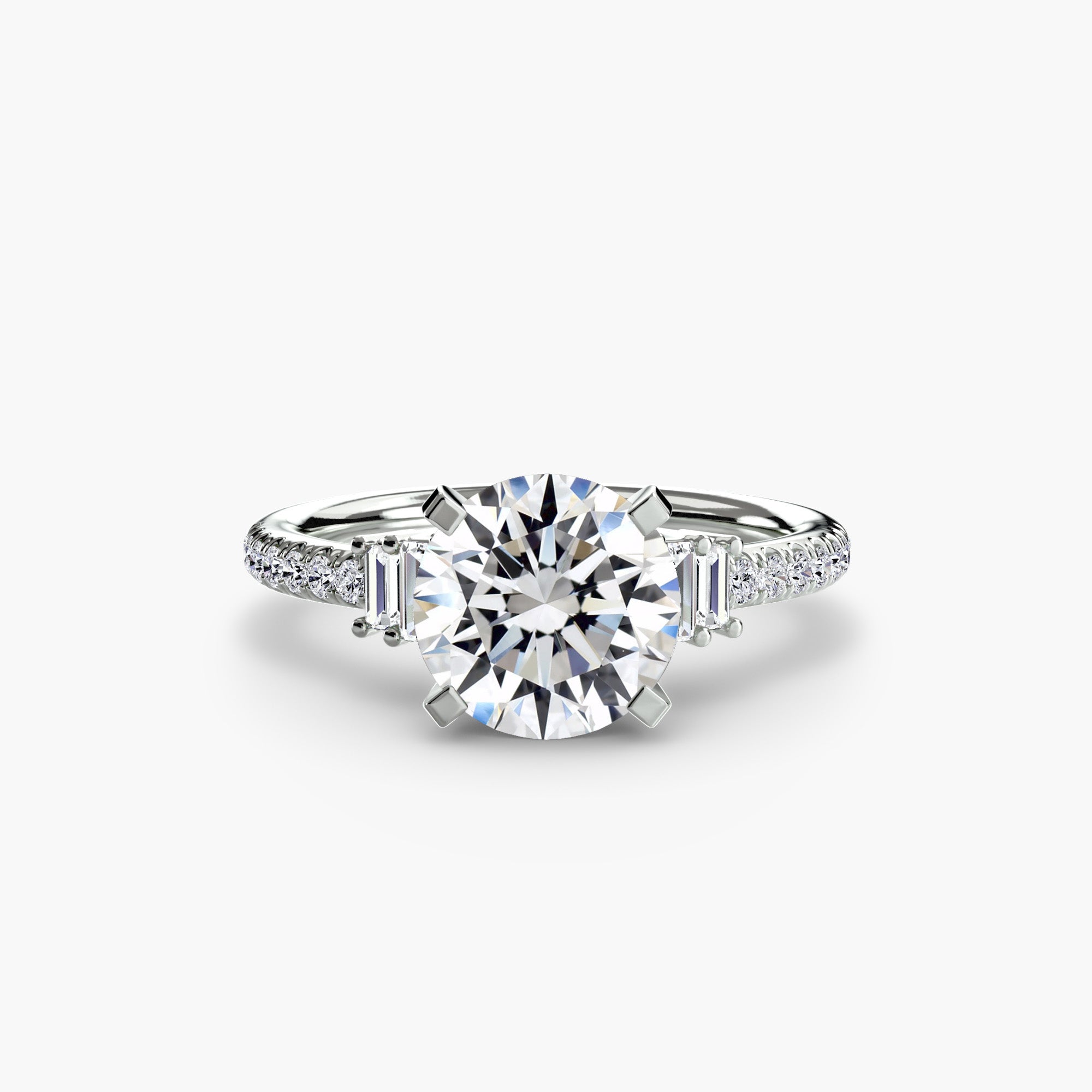 Solitaire with PavÃ© 4