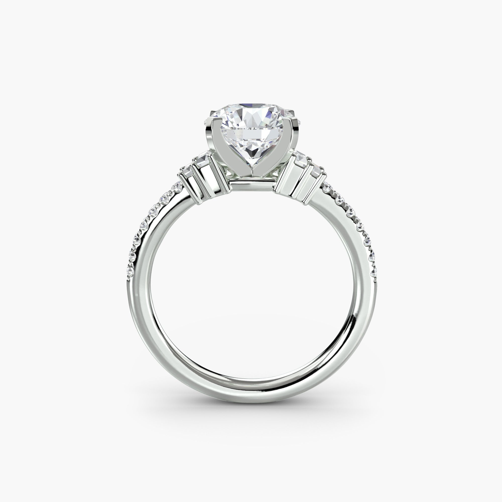 Solitaire with PavÃ© 4