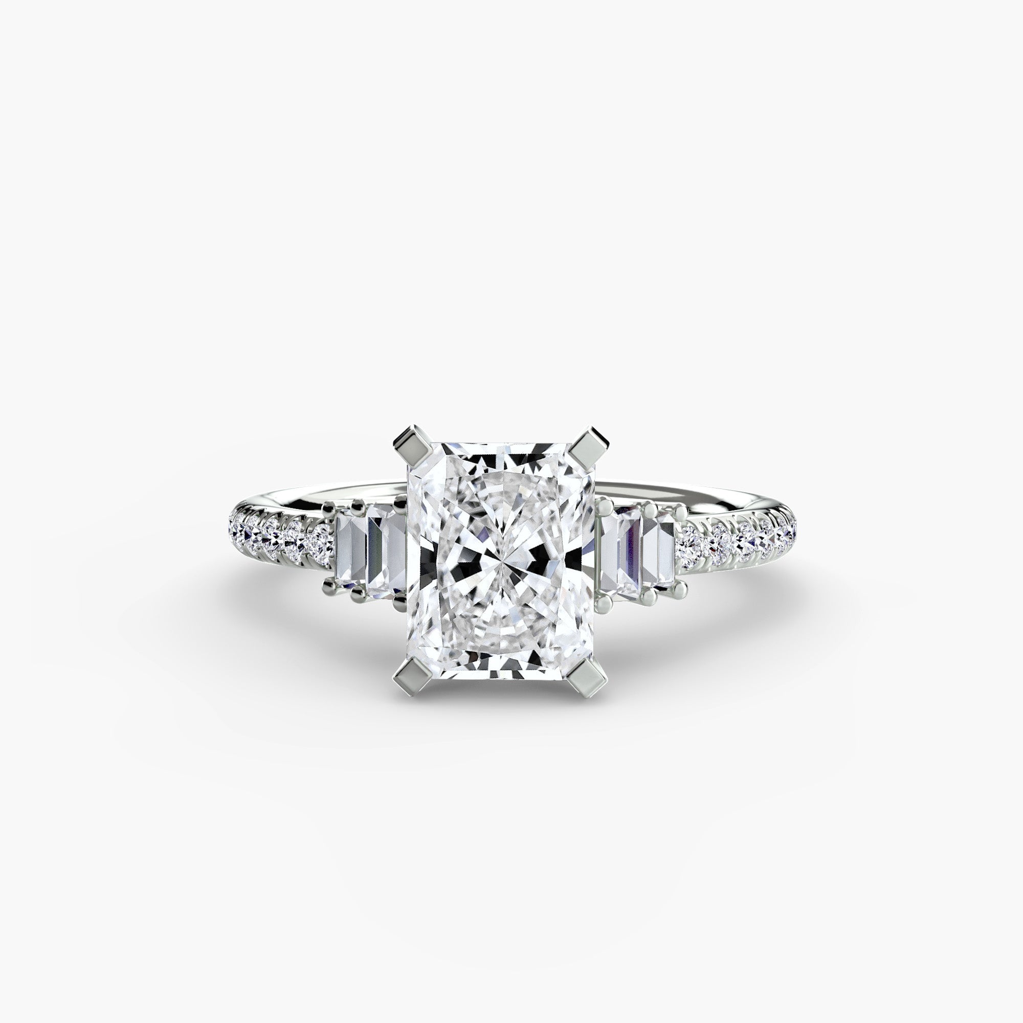 Solitaire with PavÃ© 4