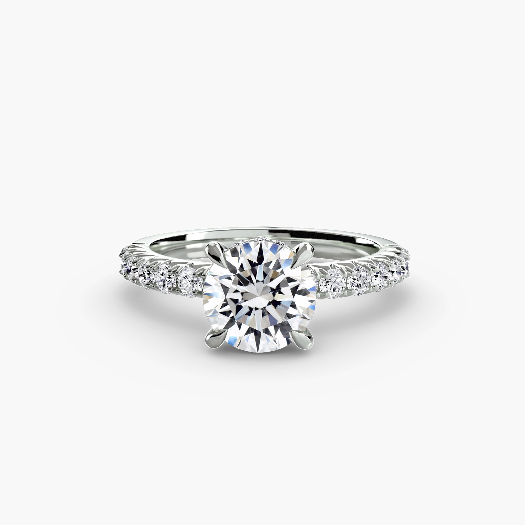 Solitaire with PavÃ© 6