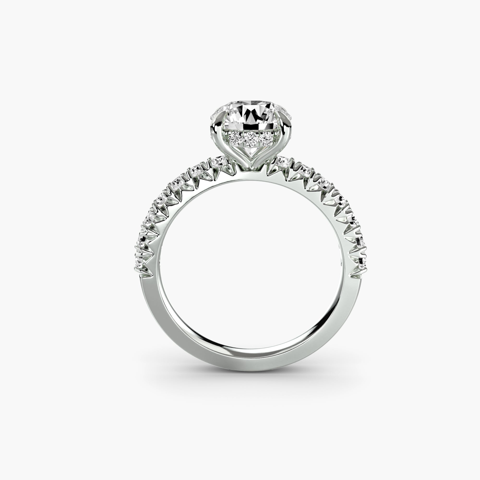 Solitaire with PavÃ© 6