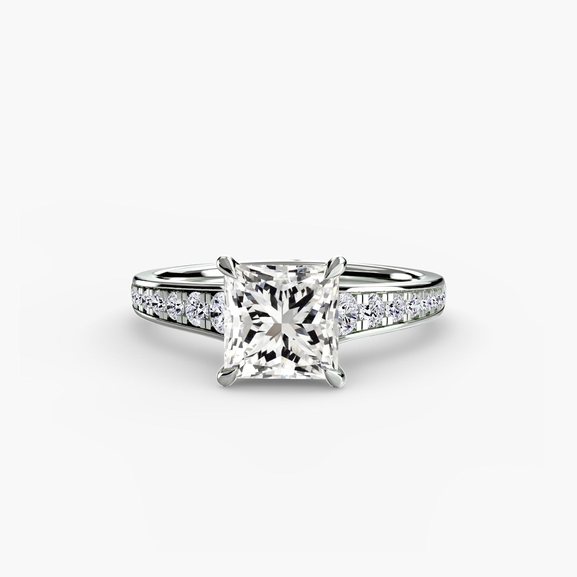 Solitaire with PavÃ© 7