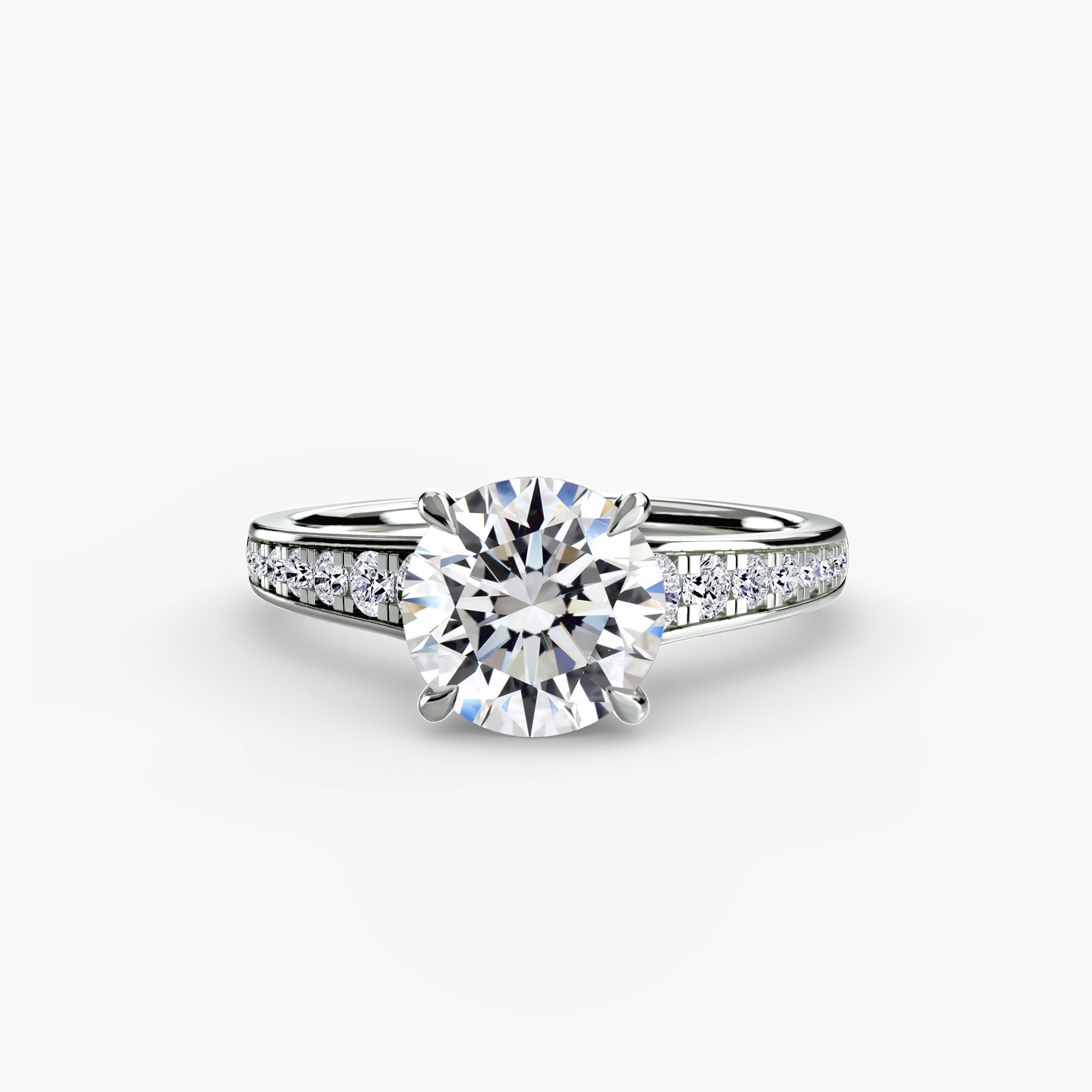 Solitaire with PavÃ© 7