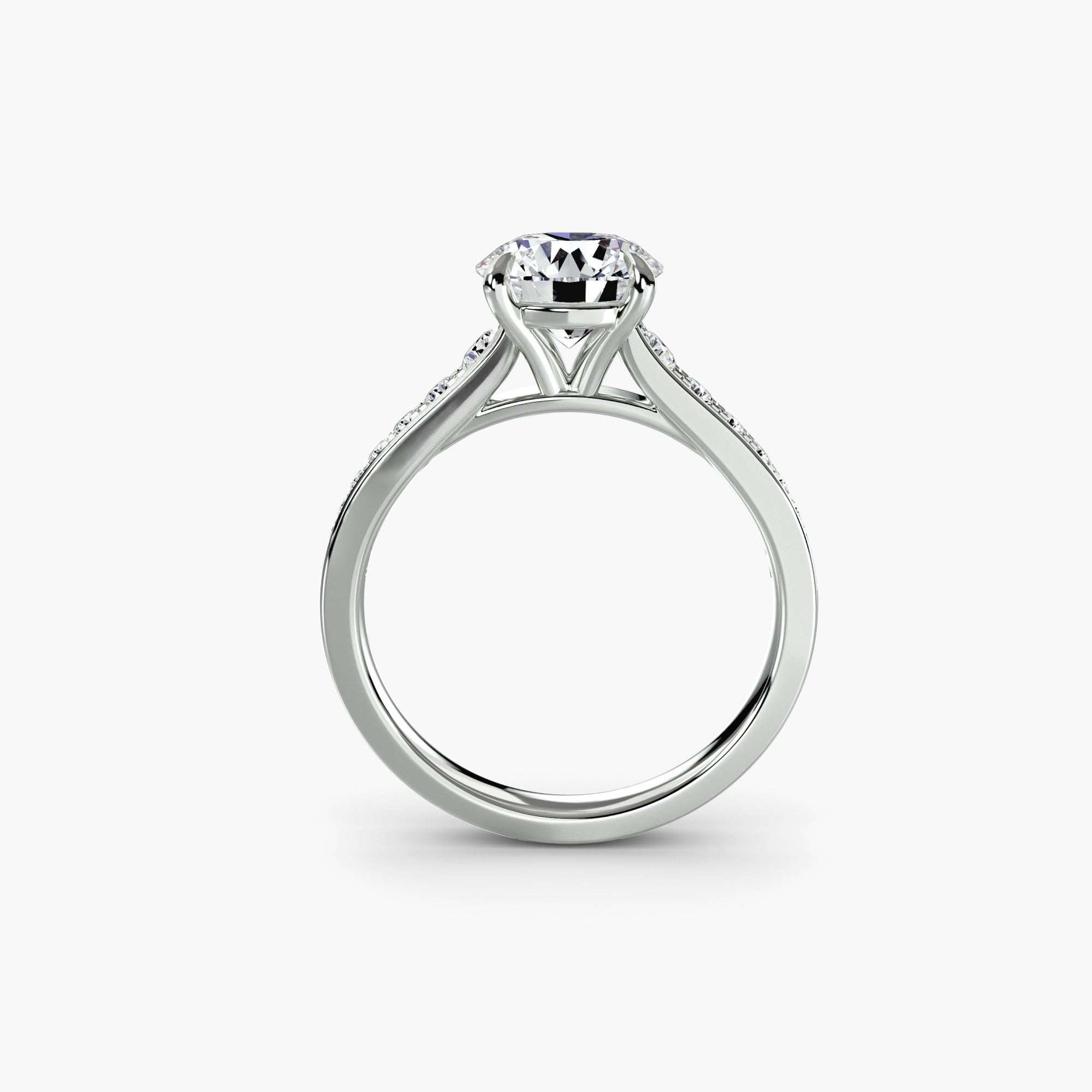 Solitaire with PavÃ© 7
