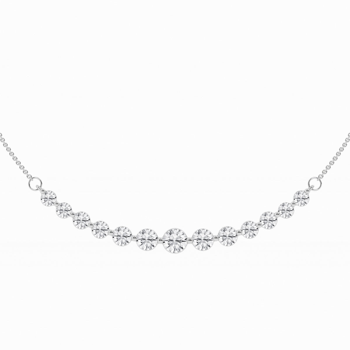 Serena - Elegant Curved Design Necklaces