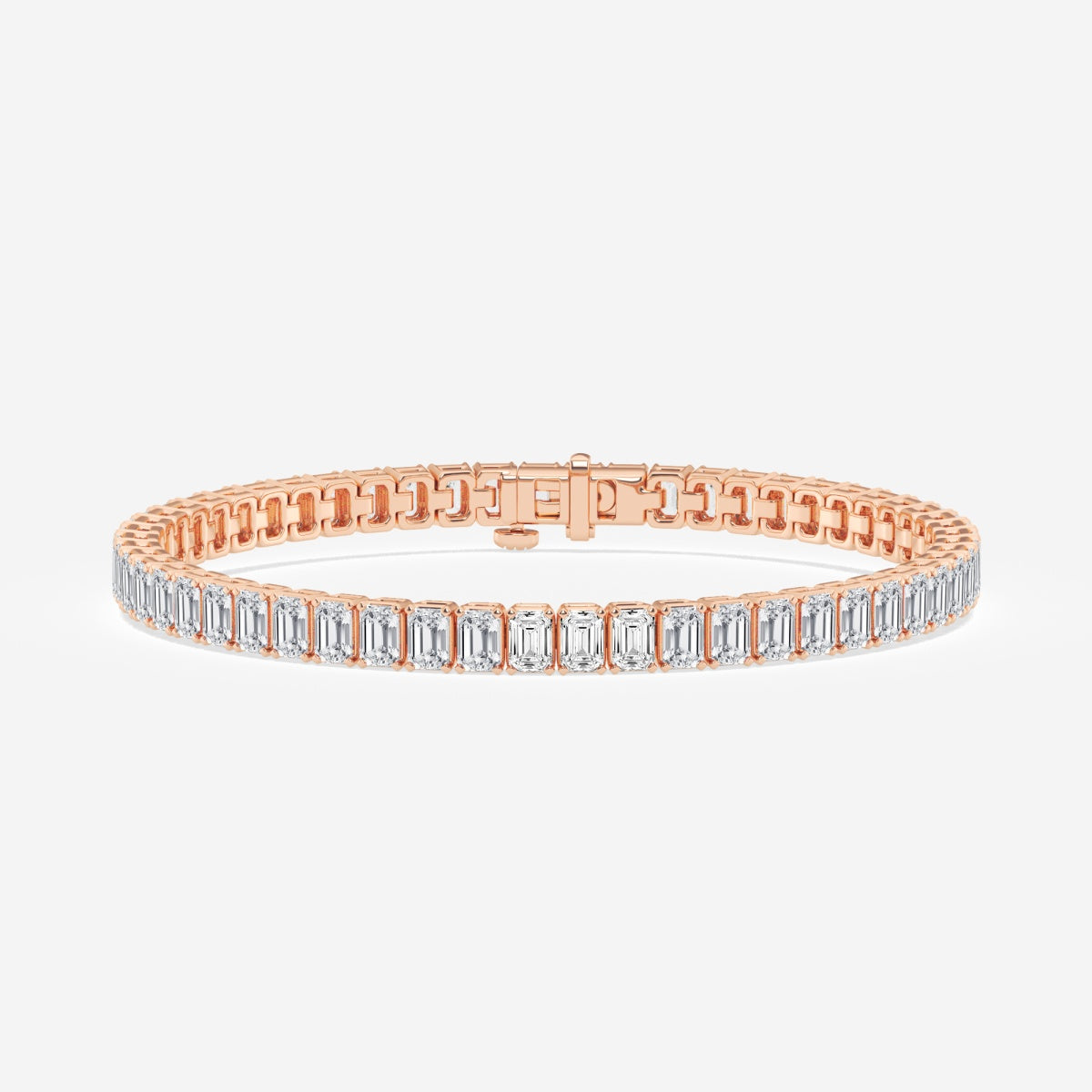 Lab Cultured Tennis Bracelet