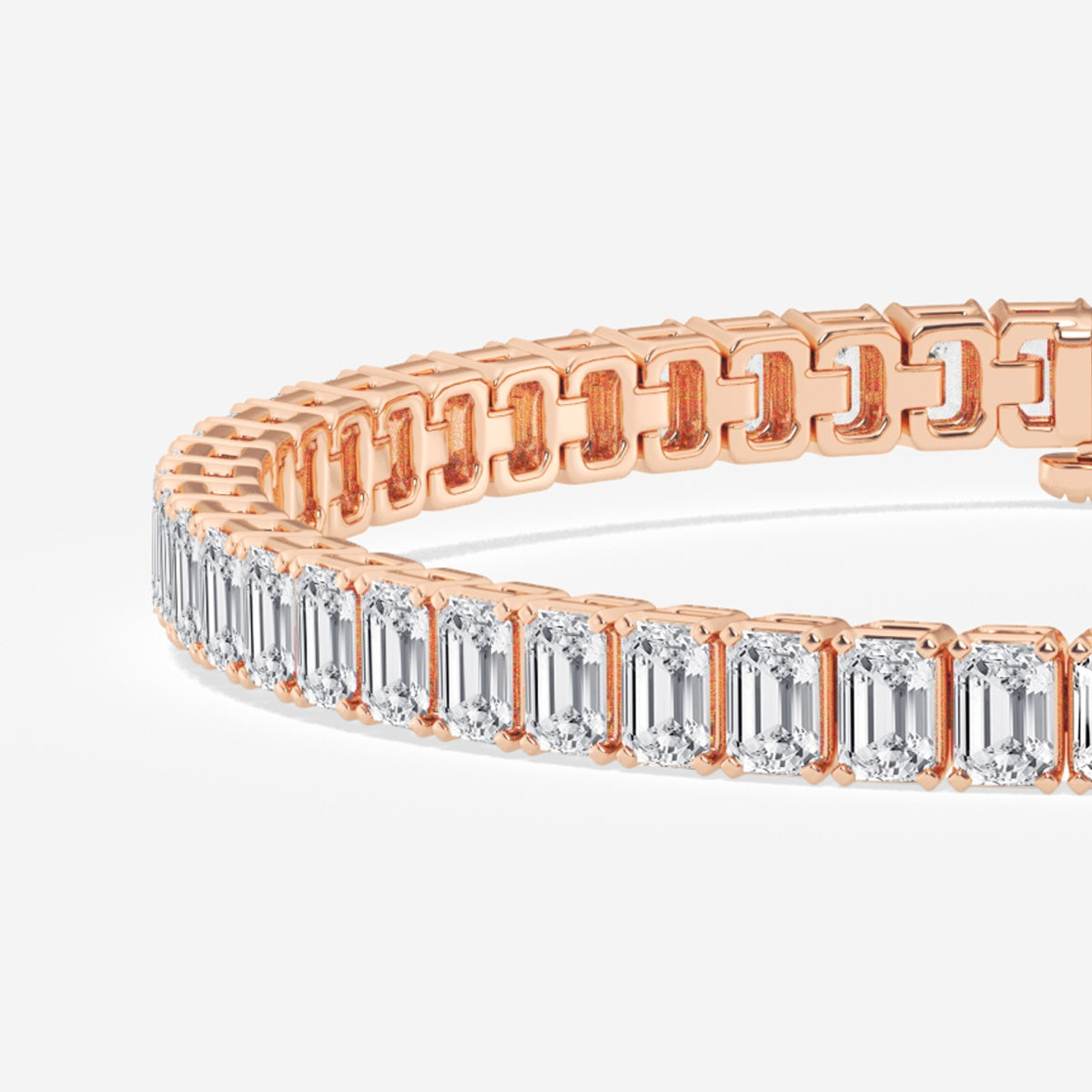 Lab Cultured Tennis Bracelet
