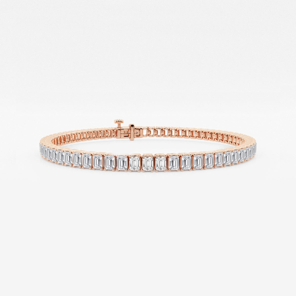 Lab Cultured Tennis Bracelet