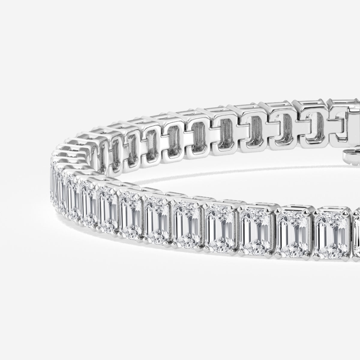 Lab Manufactured Diamond Tennis Bracelet