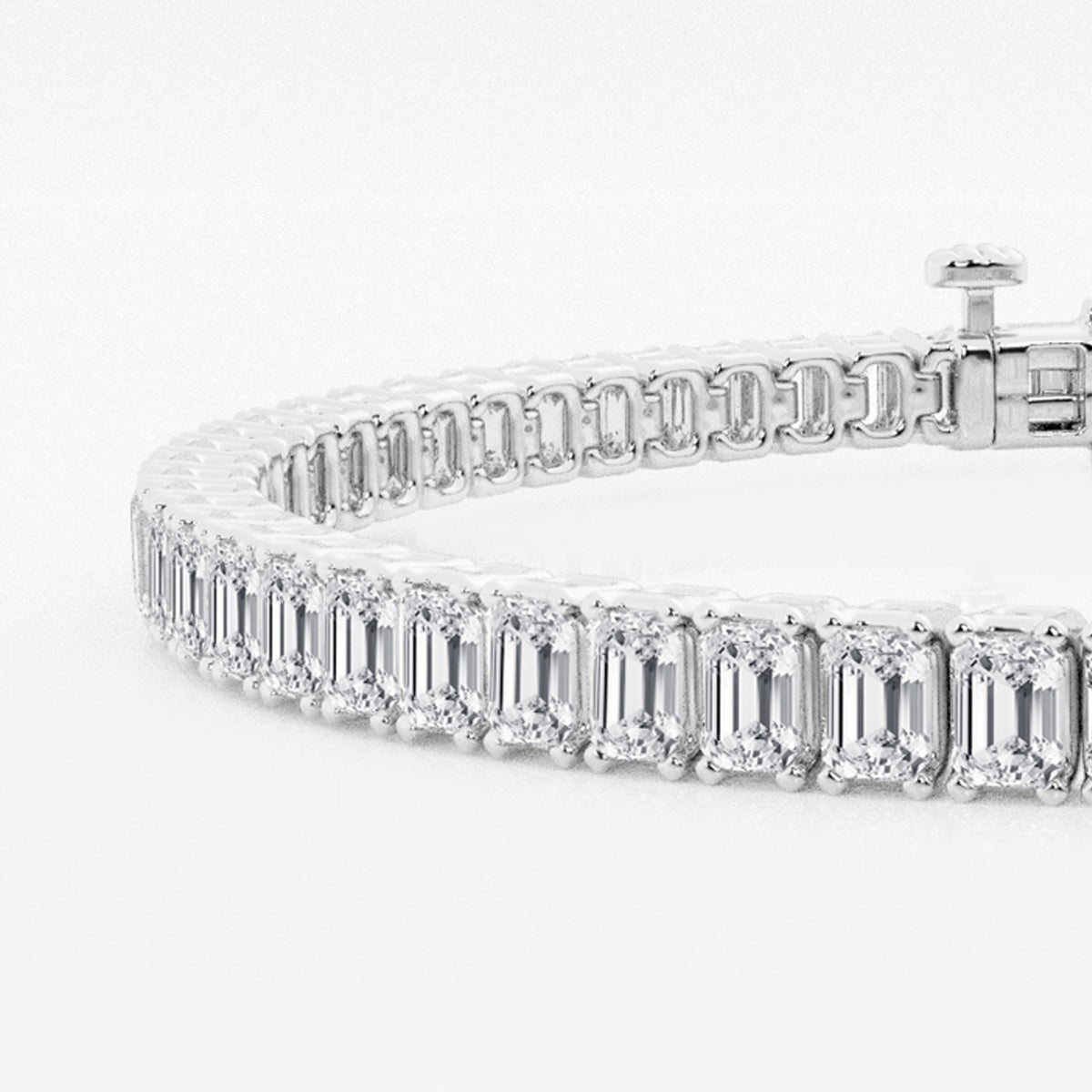 Lab Manufactured Diamond Tennis Bracelet