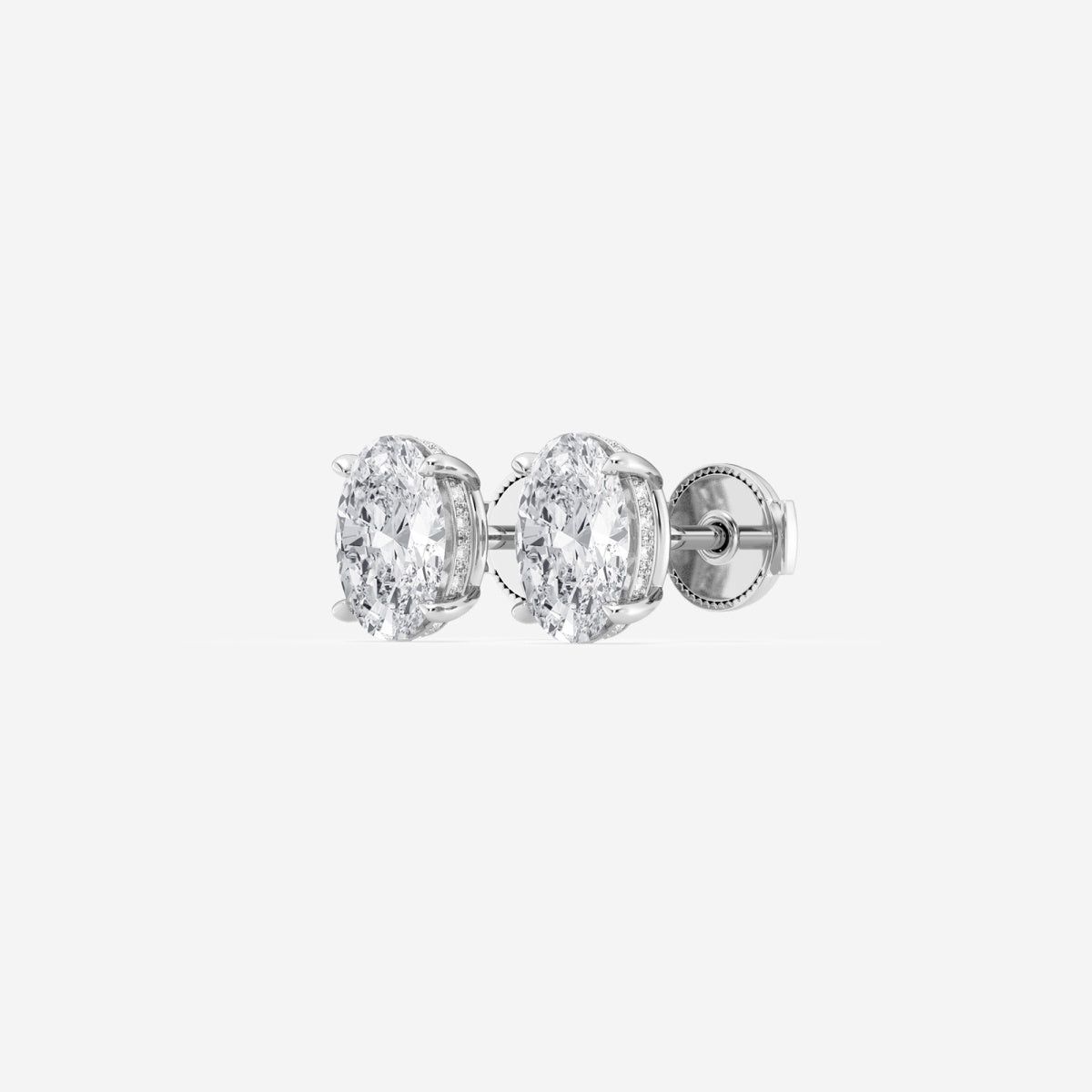 Sienna - Hidden Halo Elegance Earrings